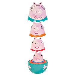 Toomies-Tomy Peppa Famille de Nidification Pig Juguete, Color Verde, Medium E73526