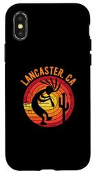 Lancaster California Dancing Kokopelli Design vieilli Coque pour iPhone X/XS