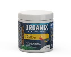 OASE ORGANIX Daily Granulate 250 ml - Mangime in fiocchi per un'alimentazione senza stress, per gli abitanti di acquari colorati