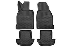 Element EXP.ELEMENT3D02543210k Tailor-Made Rubber Floor Mats for Porsche 911 2019 -> Coupe 4-Piece Set, Black, Personalizzati