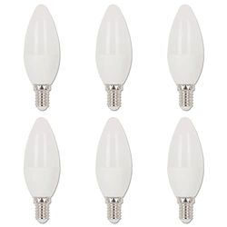 Westinghouse Lighting 4713020 5 Watt (40 Watt Equivalent) B35 Dimmable Warm White LED Light Bulb, E14 Base, 6 Pack