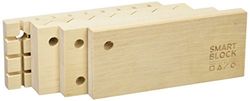 Smart Block Houten Bureau Organizer Smark Blok, Natuurlijke Hout