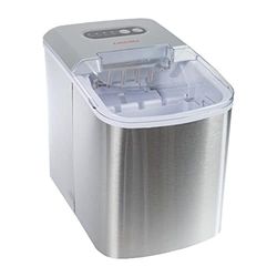 Caterlite Machine à glaçons CN861 de comptoir de 120 W, capacité de 1 kg, Remplissage manuel, Acier inoxydable