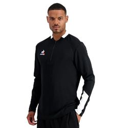 Le Coq Sportif N°1 Training Sweat 34 Zip M, Sudadera Hombre, Negro (Black), XS