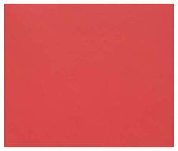 Clairefontaine 960474C - Confezione di carta da disegno a grana Tulipe 100 fogli 21x29.7 cm 160 g, rosso papavero
