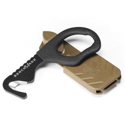 Benchmade Blkw Model 7 reddingshaak met cutter, uniseks, volwassenen, zwart, standaard