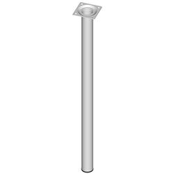 Element System 18133-00274, 4 pés para móveis, branco, 60 cm