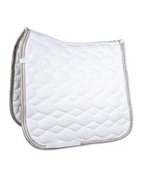 HKM Crystal Fashion Sadelunderlägg Vit Ponnydressyr