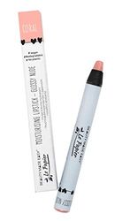 Beauty Made Easy Le Papier Moisturizing lipstick - Glossy Nudes - CORAL. Plastic Free, Vegan, Biodegradable, 6g