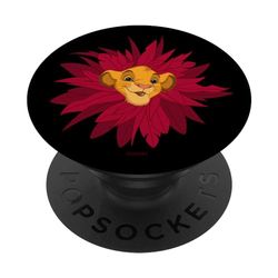 PopSockets Disney The Lion King Simba Leaf Mane PopSockets Support et Grip pour Smartphones et Tablettes