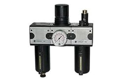 RIEGLER 100592-FRL 12 M-SR Multifix Unité de maintenance 3 pièces avec réservoir en métal BG 1, G 3/8