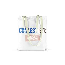 Bonamaison Printed Tote Bag, Reusable Grocery Bag, Shopping Bag, Machine Washable, Foldable, Canvas Cloth Bag with Handles, Size: 34x40 Cm