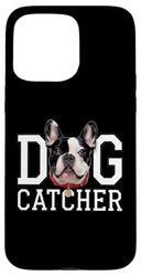 Cane Catcher Bulldog francese Custodia per iPhone 15 Pro Max