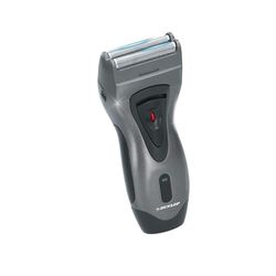 Dunlop Rasoio Uomo Elettrico - Rasoio Elettrico 230V PL - Rasoio Multifunzionale Uomo - Rasoio Barba Uomo con 2 Pezzi Rotanti - Nero/Grigio