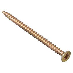Forgefix MPS4560Y Parafuso multiusos compatível com Pozi CSK ST ZYP 4,5 x 60 mm, caixa de 100, amarelo, 4,5 x 60 mm