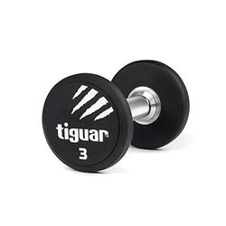 TIGUAR Dumbbell Pu 3 kg Ti-whpu0030, Pesi Unisex-Adulto, Multicolore (Multicolore), Taglia Unica