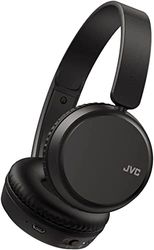 JVC, Cuffie Bluetooth HA-Z37W, Cuffie Wireless On Ear con Deep Bass, 3 Modalità Audio, Funzione Multi Point, Compatibili con Assistenti Vocali, 35 Ore di Riproduzione, Black