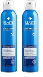 Rilastil Sun System Spray Latte Doposole Rinfrescante Viso e Corpo, Emulsione Fluida dalla Texture Leggera, Idratante e Rigenerante, Confezione da 400ml