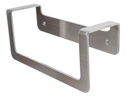 Croydex Columba Industrial Style Chrome Towel Ring