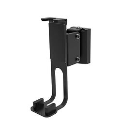 conecto staffa da parete per altoparlanti, compatibile con Sonos® One, Sonos® One SL, Sonos® Play 1, carico massimo 3 kg, Nero