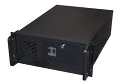 CHASSIS PER SERVER INSTALLAZIONE 19" 4 UNITA' CON 3 ALLOGGIAMENTI 5,25" + 6 DA 3,5" NERO