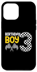 Carcasa para iPhone 14 Pro Max Retro Speedy Racer Boy 3 Sporty Kid 3er cumpleaños