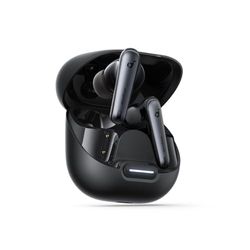 soundcore by Anker Liberty 4 NC Bluetooth-hoofdtelefoon met ruisonderdrukking, 98,5% ruisonderdrukking, adaptief voor oren en omgeving, 50 uur weergave (zwart) (gereviseerd)