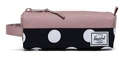 Herschel Unisex Adults’ Settlement CASE Handbag, Polka Dot Black and White/Ash Rose, Taglia unica