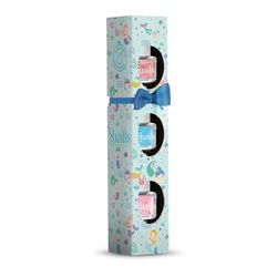 Snails 510407 Coffret cadeau de vernis à ongles pour enfant Mini sirène 3 x 5 ml, à base d'eau, lavable, sans danger, végétalien