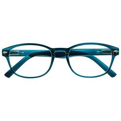 OPULIZE Jay Reading Glasses, Azul del Mar, +2,50 Dioptrías Unisex