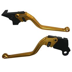 ACCOSSATO Paire de Leviers Or pour Benelli Bn302 de 2015 à 2017 (CC 300)