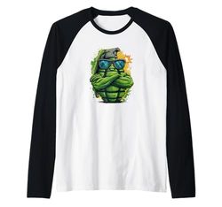 Funny Explosion with This Grenade Costume Raglan Baseball Tee