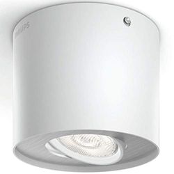 Philips Phase Spotlight - 1 huvud, Vit, 1x4.5W, 2700 Kelvin, 30 000 timmar, Dimbar, Ljuskälla ingår