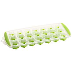 Fackelmann 47099 Forma Ghiaccio con Fondo in Silicone, Verde