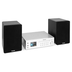 TechniSat DIGITRADIO 760 CD IR – compacte premium stereo-installatie (internetradio, DAB+, FM, cd-speler, 2 x 70 watt stereo, Bluetooth, Spotify hoofdtelefoonaansluiting, wekker, slaaptimer,