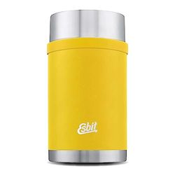Esbit Sculptor - Contenitore termico per cibo, in acciaio inox, senza BPA, argento, nero e altro, 500 ml, 750 ml e 1 litro, per cibi caldi e freddi, per zuppe e insalate, per la scuola e il lavoro