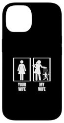 Puppet Master Your Wife My Wife Husband Funny Puppeteer Case for iPhone 14