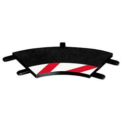 Carrera - Borda interior para curva de 1/60° (3), peças finais (2), multicolor, tamanho único (20020551)