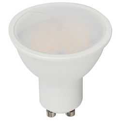 V-TAC VT-205 5W GU10 slät plast spotlight med Samsung Chip dag vit 4000K 110°