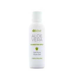 Ejove Gel Puro Polpa di Aloe Vera 100 ml | Idratante naturale e lenitivo con aloe vera al 100% | Trattamento per scottature, acne e macchie | Rigenerante pelle per viso e corpo