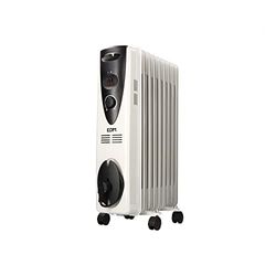 Olieradiator van 2000 W met 9 elementen. Perfect voor efficiënte verwarming van grote ruimtes en zorgt voor comfort en warmte in uw huis in de winter.