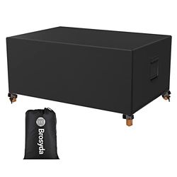 BROSYDA Funda Muebles Jardin Impermeable, (170x94x71cm) Funda Mesa Jardin con Salida de Aire, 600D Oxford Funda Sofa Jardin Exterior, Antivento, Anti-UV, Antipolvo Funda Protectora Muebles Jardin