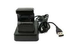 System-S Cavo USB 2.0, 120 cm, stazione di ricarica per Fitbit Charge 4, colore: nero