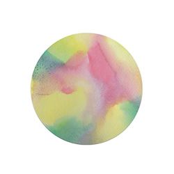 Questo Casa, Round Digital Printed Mouse Pad, Non-Slip Base, for Office and Home, Diameter:22cm