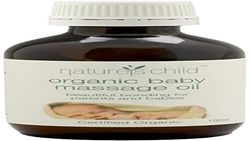 Natures Child Baby Massage Oil Organic 100ml - ACO Certified Organic & Natural - Australian Made - Cruelty Free & Vegan - No Synthetic Fragrance or Preservatives