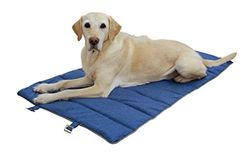 Kerbl Pet Tappetino da Viaggio Marie, Grigio/Blu, 112 x 67 cm,