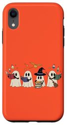 Halloween Ghost Book Lover Witchy Teachers Squad Matching Case for iPhone XR