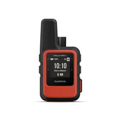 Garmin inReach Mini 2, Rouge - Balise de Communication par Satellite légère et compacte avec Navigation GPS