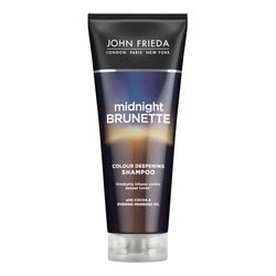 John Frieda Midnight Brunette Shampooing pour cheveux ternes et brunes 250 ml