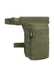 Brandit Côté Kick Off Bag- Poche sur la Jambe, Sac Banane - Olive, Côté Kick Off Sac No. 2, Einheitsgröße